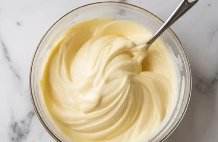 Bavarian cream dessert with a rich, creamy texture and elegant presentation.