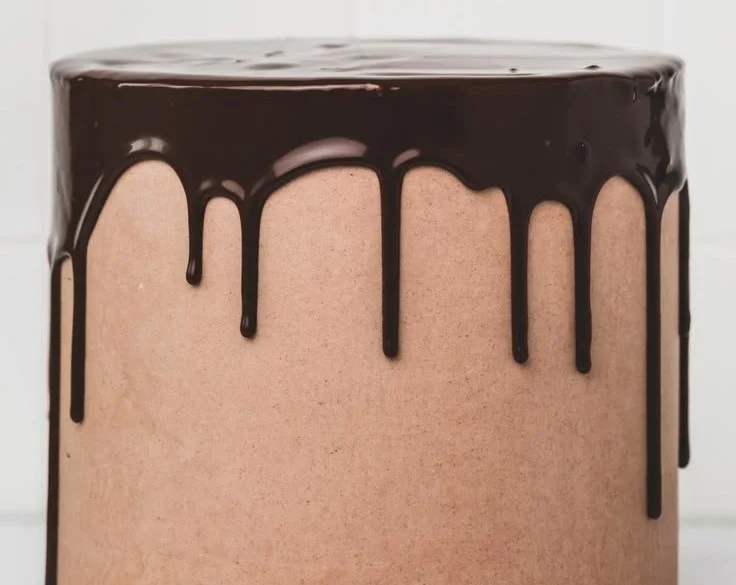 Decadent Chocolate Drip Cake with glossy chocolate ganache dripping down the sides