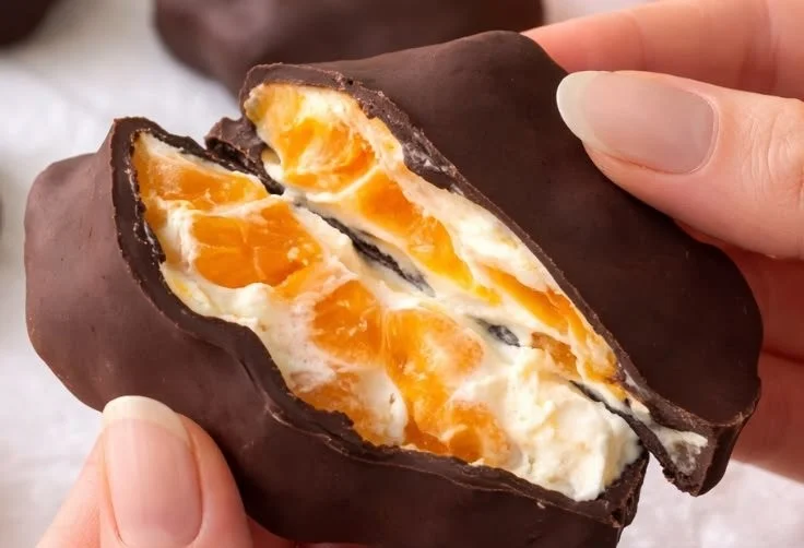 Chocolate Orange Energy Bites made with healthy ingredients for a nutritious snack.