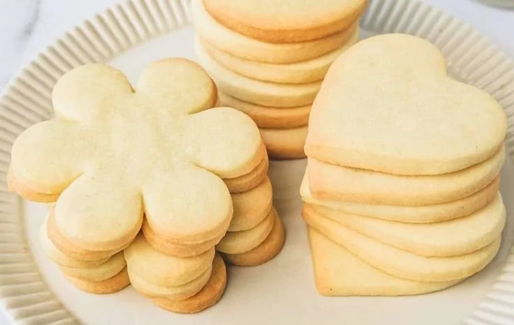 Easy cut-out sugar cookies decorated for festive occasions