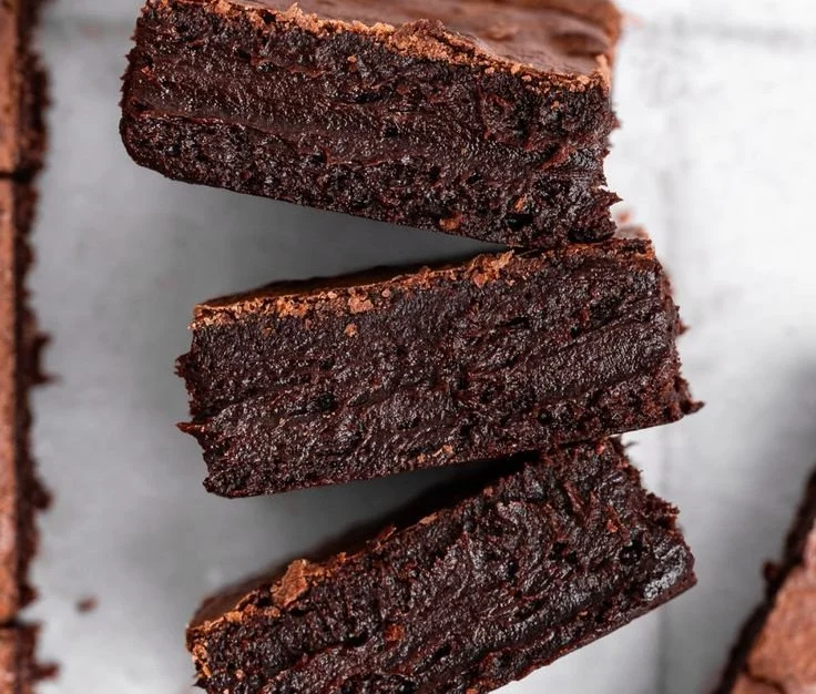 Delicious fudgy brownies with a rich chocolate flavor.