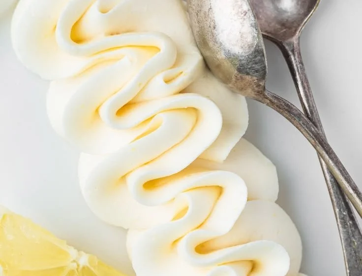 Lemon Curd Buttercream for frosting cakes and desserts