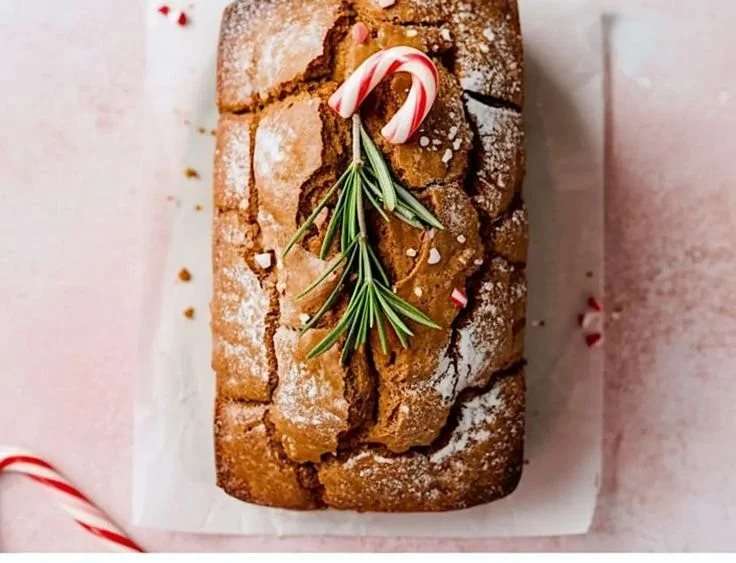 Moist gingerbread loaf with spices and a golden-brown crust