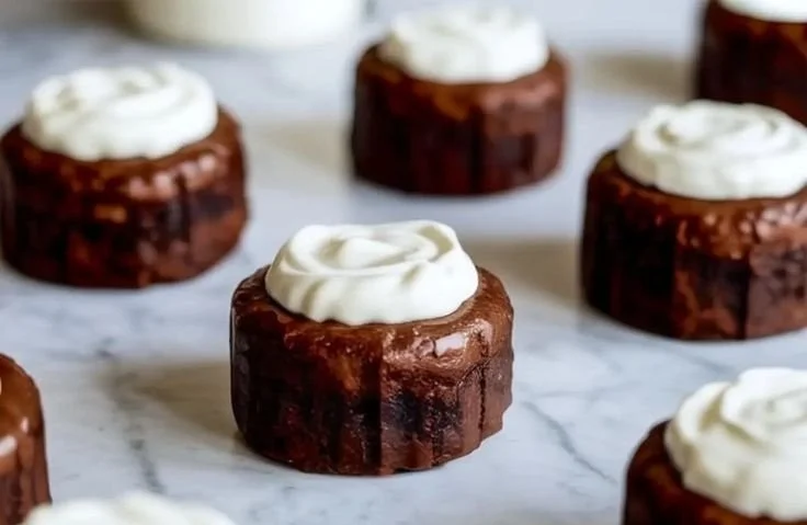 Delicious protein brownie bites for a healthy and satisfying snack.