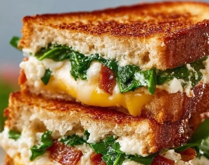 Classic grilled cheese sandwich made with golden toasted bread and gooey cheese.