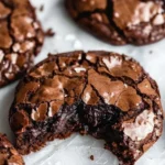 Gourmet brownie cookies with rich chocolate flavor