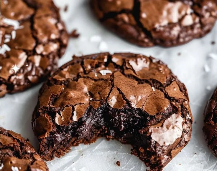 Gourmet brownie cookies with rich chocolate flavor