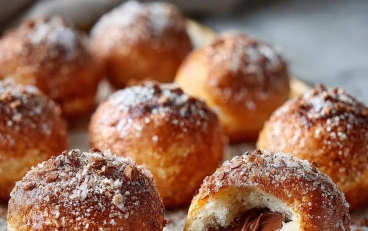 Nutella Bombs - Delicious treats filled with Nutella, perfect for dessert lovers.