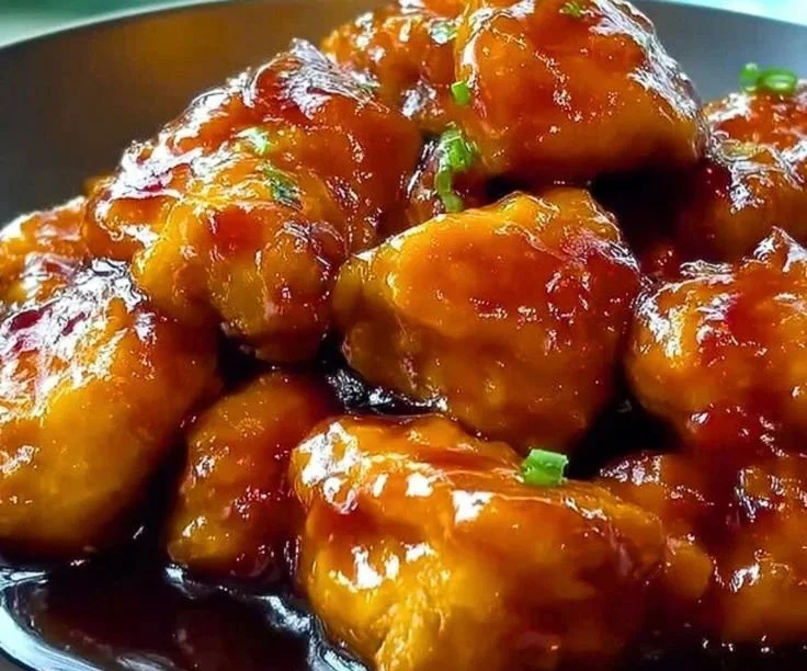 Sweet Hawaiian Crockpot Chicken recipe cooked in a slow cooker