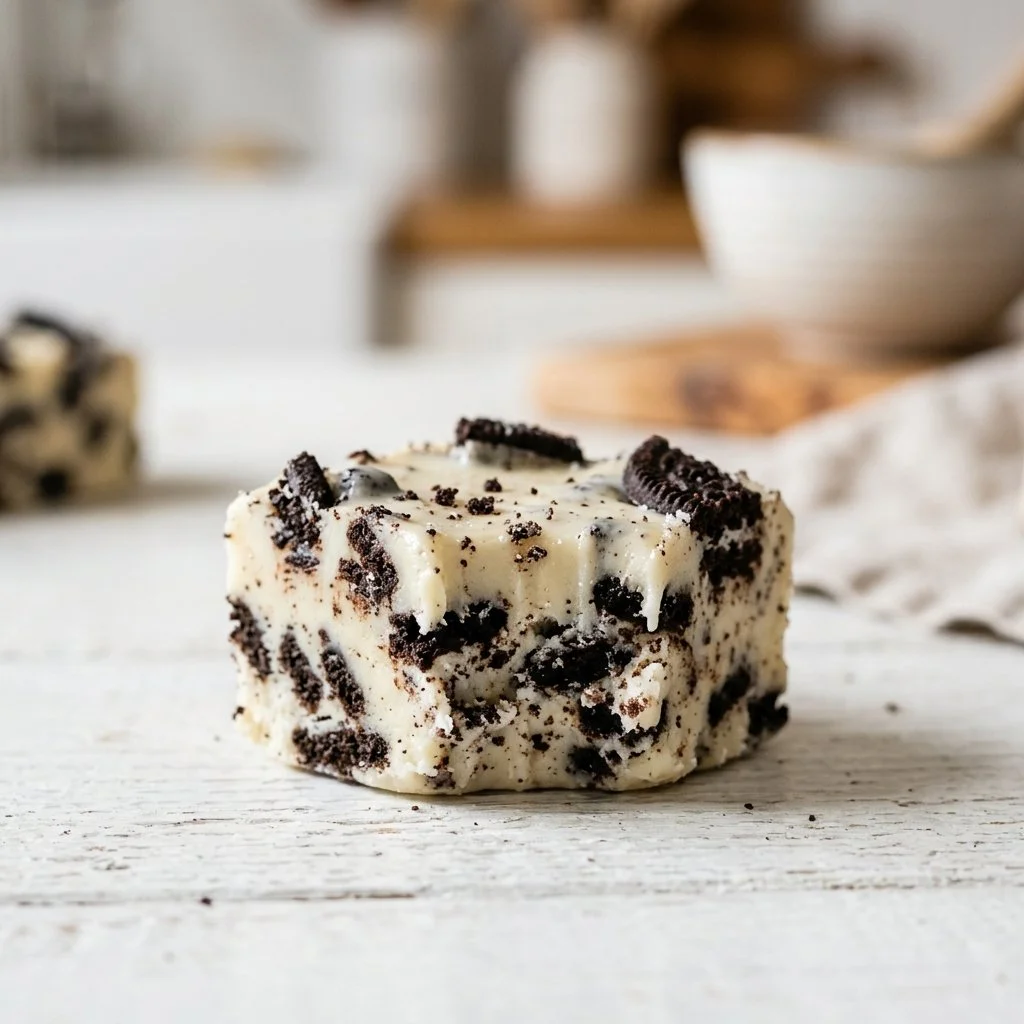 Delicious homemade Cookies and Cream Fudge dessert