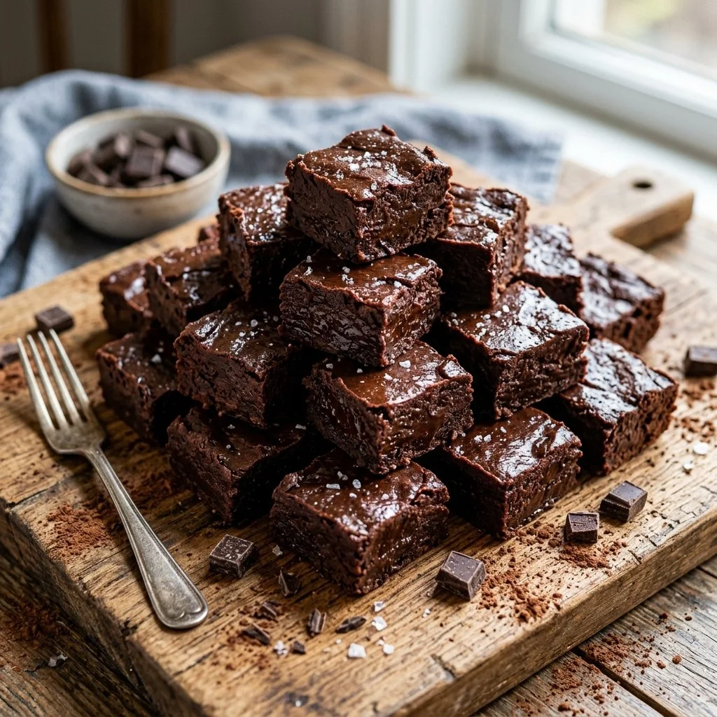 Delicious homemade fudge on a plate, showcasing its creamy texture and rich flavor.