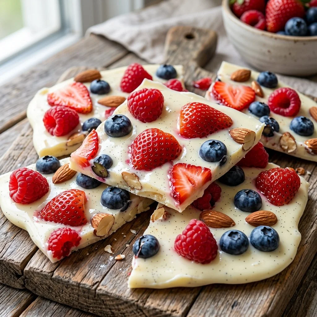 Decorative Red White and Blue Bark for patriotic displays and arrangements